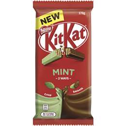 Kitkat 2 Ways Mint Block 170g