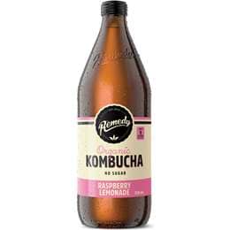 Remedy Organic Kombucha Raspberry Lemonade