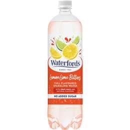 Waterfords Sparkling Water Lemon Lime Bitters