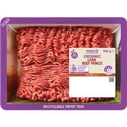 Macro Organic Lean Beef Mince