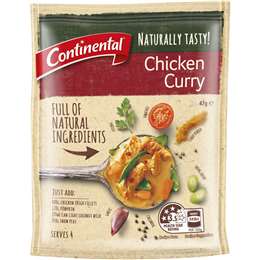 Continental Naturally Tasty Recipe Base Chicken Curry