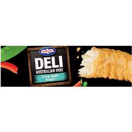 Birds Eye Deli Hoki Fillets Lightly Battered