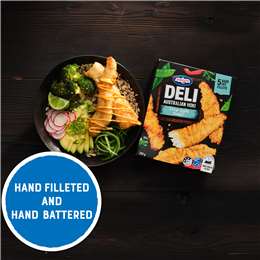 Birds Eye Deli Hoki Fillets Lightly Battered