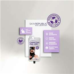Skin Republic Facial Mask Charcoal Peel Off
