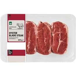 Woolworths Beef Oyster Blade Steak