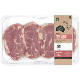 Woolworths Scotch Fillet Pork 