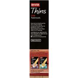 Ryvita Thins Flatbread Chilli