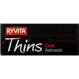 Ryvita Thins Flatbread Chilli
