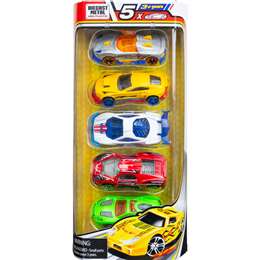 Express Wheels Die Cast Metal 5 Car Set each