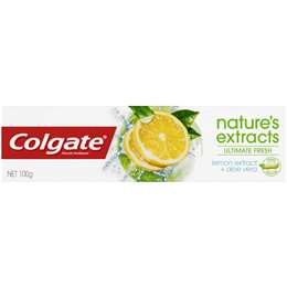 colgate citrus toothpaste