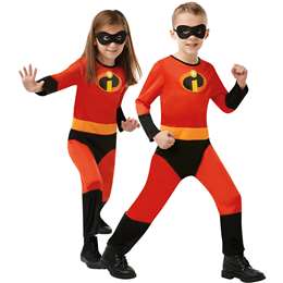 Disney Pixar Incredibles 2 Child Costume Size 4-6 Years