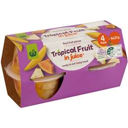 Woolworths Tropical Fruit In Juice