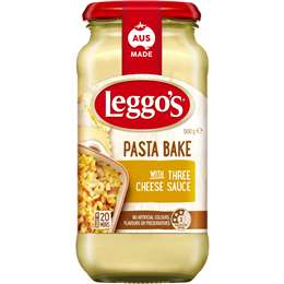 Leggo's Creamy Three Cheese Pasta Bake Sauce 500g
