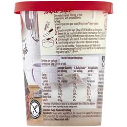 Betty Crocker Chocolate Fudge Gluten Free Frosting