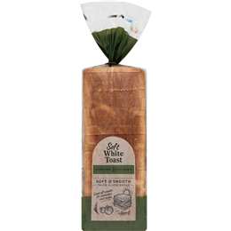 Woolworths Soft White Toast Bread 