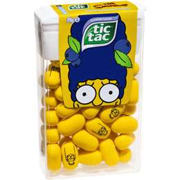 Tic Tac Simpsons Blueberry Mint T50