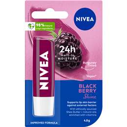 Nivea Black Berry Shine Lip Balm