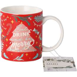 Christmas Mug Red each