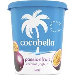 Cocobella Dairy Free Coconut Yoghurt Passionfruit