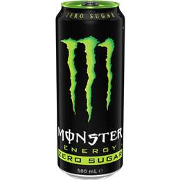 Monster Energy Original Zero Sugar Drink 500mL
