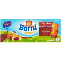 Cadbury Barni Multipack Chocolate Filled 150g | Woolworths