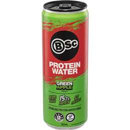 Bsc Protein Water Green Apple 355ml