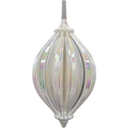 Christmas Fairytale Regal Bauble White each
