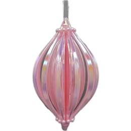 Christmas Fairytale Regal Bauble Pink each