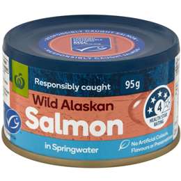 Woolworths Salmon In Springwater