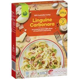 Woolworths Linguine Carbonara Null