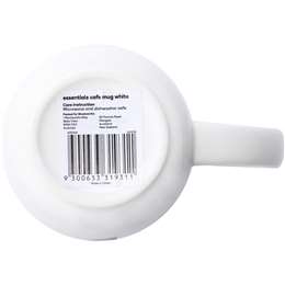 Essentials Cafe Mug White Cafe White