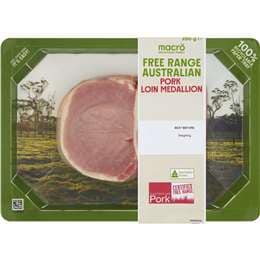 Macro Free Range Pork Medallion