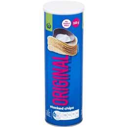 Woolworths Original Flavour Stacked Chips
