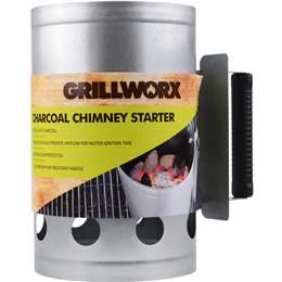 Grillworx Charcoal Chimney Starter