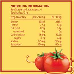 Heinz Spaghetti With Reduced Salt Salt Reduced