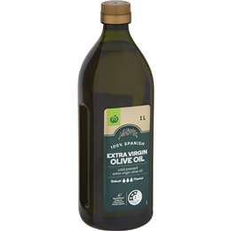 Woolworths Extra Virgin Spanish Olive Oil 1l | Woolworths