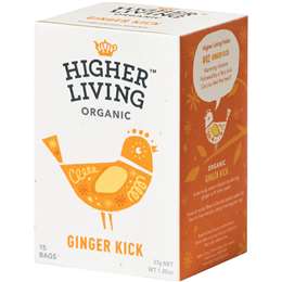 Higher Living Ginger Kick Tea Bags