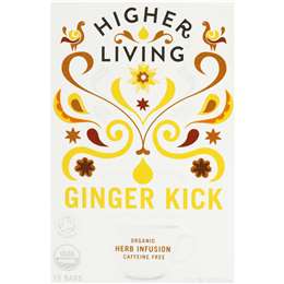 Higher Living Ginger Kick Tea Bags