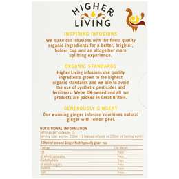 Higher Living Ginger Kick Tea Bags