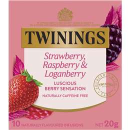 Twinings Strawberry, Raspberry & Loganberry Tea Bags
