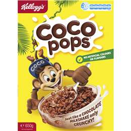 Kellogg's Coco Pops Chocolatey Breakfast Cereal