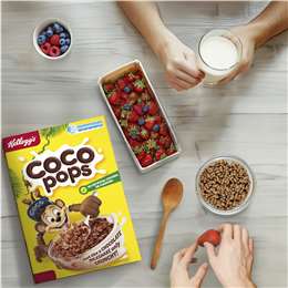 Kellogg's Coco Pops Chocolatey Breakfast Cereal
