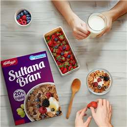 Kellogg's Sultana Bran High Fibre Breakfast Cereal