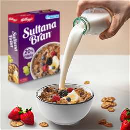 Kellogg's Sultana Bran High Fibre Breakfast Cereal