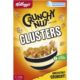 Kellogg's Crunchy Nut Clusters Breakfast Cereal