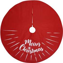Christmas Merry Christmas Red Tree Skirt each