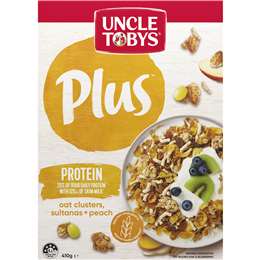 Uncle Tobys Cereal Plus Protein