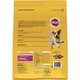 Pedigree Adult 1 To 7 Years Small Breed Dry Dog Food With Real Chicken ...