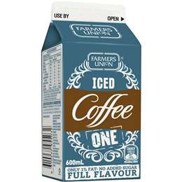 Farmers Union One Iced Coffee 600ml | Woolworths