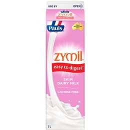 Pauls Zymil Lactose Free Skim Milk